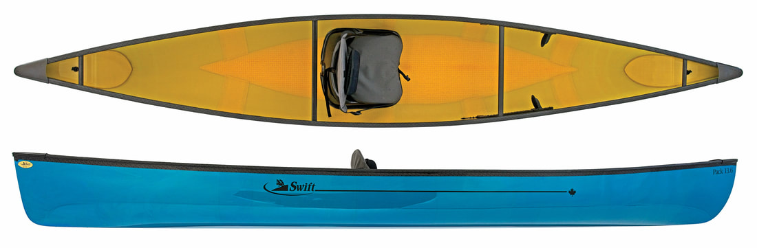 Swift Pack 136 Pack Canoe