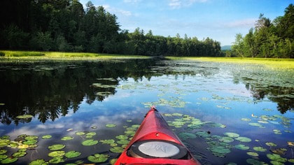 Self guided paddling trips in the Adirondacks