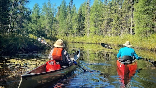 Pack Canoe Trips at Adirondack Lakes and Trails Outfitters
